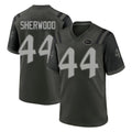 Johmsee NY.Jets #44 Jamien Sherwood Player Green 2025 Rivalries Collection Home Game Stitched Jerseys