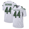 Johmsee NY.Jets #44 Jamien Sherwood Player White Spotlight Home Game Stitched Jerseys
