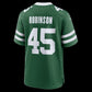 NY.Jets #45 Mark Robinson Legacy Green Team Game Stitched American Football Jerseys