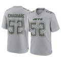 Johmsee NY.Jets #52 Kingsley Enagbare Player Gray Limited Atmosphere Fashion Home Game Stitched Jerseys