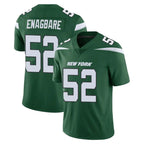 Johmsee NY.Jets #52 Kingsley Enagbare Player Green Limited Vapor Home Game Stitched Jerseys