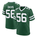 Johmsee NY.Jets #56 Demario Davis Player Green Legacy Home Game Stitched Jerseys