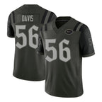 Johmsee NY.Jets #56 Demario Davis Player Green Limited 2025 Rivalries Collection Home Game Stitched Jerseys