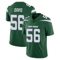 Johmsee NY.Jets #56 Demario Davis Player Green Limited Vapor Home Game Stitched Jerseys