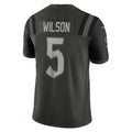 Johmsee NY.Jets #5 Garrett Wilson Player Gotham Green Vapor F.U.S.E. Limited Stitched Jerseys