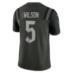 Johmsee NY.Jets #5 Garrett Wilson Player Gotham Green Vapor F.U.S.E. Limited Stitched Jerseys
