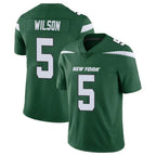 Johmsee NY.Jets #5 Garrett Wilson Player Green Limited Vapor Home Game Stitched Jerseys