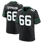 Johmsee NY.Jets #66 Joe Tippmann Player Black Legacy Home Game Stitched Jerseys