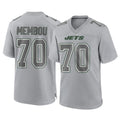 Johmsee NY.Jets #70 Armand Membou Player Gray Limited Atmosphere Fashion Home Game Stitched Jerseys