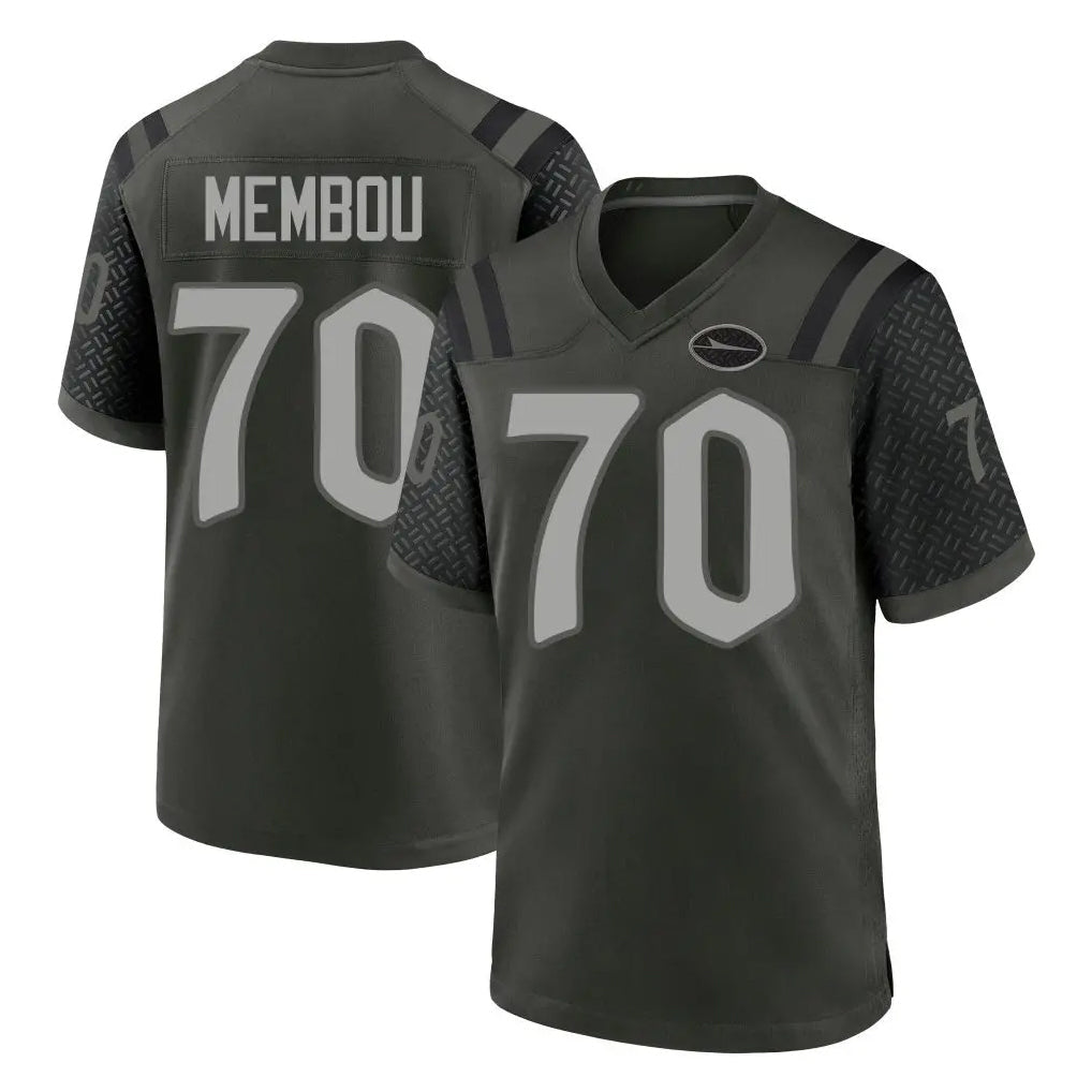 Johmsee NY.Jets #70 Armand Membou Player Green 2025 Rivalries Collection Home Game Stitched Jerseys