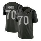 Johmsee NY.Jets #70 Armand Membou Player Green Limited 2025 Rivalries Collection Home Game Stitched Jerseys