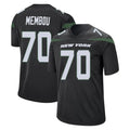Johmsee NY.Jets #70 Armand Membou Player Stealth Black Home Game Stitched Jerseys