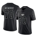 Johmsee NY.Jets #70 Armand Membou Player Stealth Black Limited Reflective Home Game Stitched Jerseys