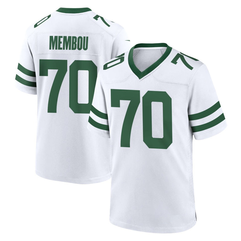 Johmsee NY.Jets #70 Armand Membou Player White Legacy Home Game Stitched Jerseys
