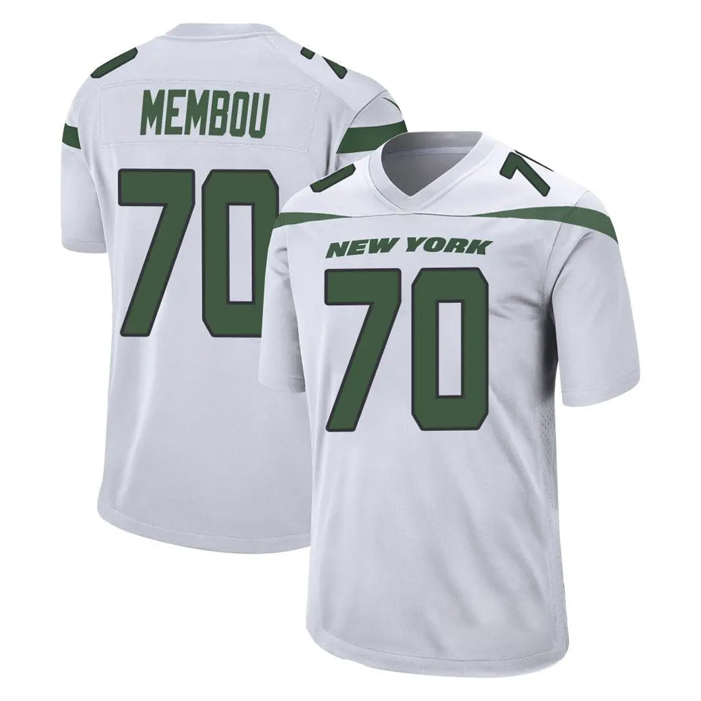 Johmsee NY.Jets #70 Armand Membou Player White Spotlight Home Game Stitched Jerseys