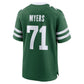 NY.Jets #71 Josh Myers Legacy Green Team Game Stitched American Football Jerseys