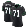 Johmsee NY.Jets #71 Josh Myers Player Black Legacy Home Game Stitched Jerseys