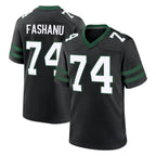 Johmsee NY.Jets #74 Olu Fashanu Player Black Legacy Home Game Stitched Jerseys