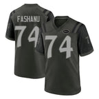 Johmsee NY.Jets #74 Olu Fashanu Player Green 2025 Rivalries Collection Home Game Stitched Jerseys