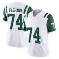 Johmsee NY.Jets #74 Olu Fashanu Player White Limited Classic Vapor F.U.S.E. Home Game Stitched Jerseys