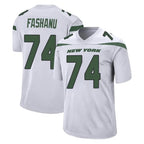 Johmsee NY.Jets #74 Olu Fashanu Player White Spotlight Home Game Stitched Jerseys