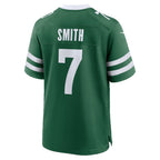 Johmsee NY.Jets #7 Geno Smith Legacy Green Game Stitched Jerseys