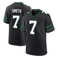 Johmsee NY.Jets #7 Geno Smith Player Black Legacy Home Game Stitched Jerseys