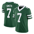 Johmsee NY.Jets #7 Geno Smith Player Green Legacy Limited Vapor F.U.S.E. Home Game Stitched Jerseys