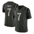 Johmsee NY.Jets #7 Geno Smith Player Green Limited 2025 Rivalries Collection Home Game Stitched Jerseys