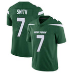Johmsee NY.Jets #7 Geno Smith Player Green Limited Vapor Home Game Stitched Jerseys