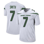 Johmsee NY.Jets #7 Geno Smith Player White Spotlight Home Game Stitched Jerseys