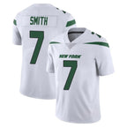 Johmsee NY.Jets #7 Geno Smith Player White Spotlight Limited Vapor Home Game Stitched Jerseys