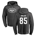 Johmsee NY.Jets #85 Mason Taylor Player Gray Pullover Hoodies Limited Game Stitched Jerseys