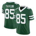 Johmsee NY.Jets #85 Mason Taylor Player Green Legacy Limited Vapor F.U.S.E. Home Game Stitched Jerseys