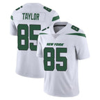 Johmsee NY.Jets #85 Mason Taylor Player White Spotlight Limited Vapor Home Game Stitched Jerseys