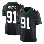 Johmsee NY.Jets #91 Jowon Briggs Player Black Limited Legacy Vapor F.U.S.E. Home Game Stitched Jerseys