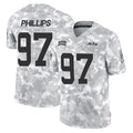 Johmsee NY.Jets #97 Harrison Phillips Player Arctic Camo Salute to Service Limited Game Stitched Jerseys