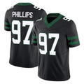Johmsee NY.Jets #97 Harrison Phillips Player Black Limited Legacy Vapor F.U.S.E. Home Game Stitched Jerseys