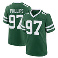 Johmsee NY.Jets #97 Harrison Phillips Player Green Legacy Home Game Stitched Jerseys