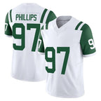 Johmsee NY.Jets #97 Harrison Phillips Player White Limited Classic Vapor F.U.S.E. Home Game Stitched Jerseys