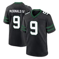 Johmsee NY.Jets #9 Will McDonald IV Player Black Legacy Home Game Stitched Jerseys