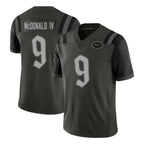 Johmsee NY.Jets #9 Will McDonald IV Player Green Limited 2025 Rivalries Collection Home Game Stitched Jerseys