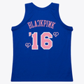 Johmsee NY.Knicks Mitchell & Ness x BLACKPINK Blue Hardwood Classics Swingman Jerseys - Limited Edition