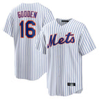 Johmsee NY.Mets #16 Dwight Gooden Player White Home Replica Stitched Jerseys