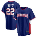 Johmsee NY.Mets #22 Juan Soto Player Royal 2026 World Classic Home Limited Stitched Jerseys