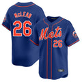 Johmsee NY.Mets #26 Nolan McLean Player Royal Home Limited Stitched Jerseys