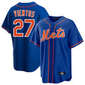 Johmsee NY.Mets #27 Mark Vientos Player Royal Home Game Stitched Jerseys