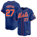 Johmsee NY.Mets #27 Mark Vientos Player Royal Home Limited Stitched Jerseys
