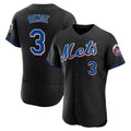 Johmsee NY.Mets #3 Carson Benge Player Black Replica Home Limited Elite Stitched Jerseys