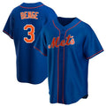 Johmsee NY.Mets #3 Carson Benge Player Royal Home Game Stitched Jerseys